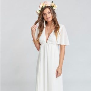 Show Me Your Mumu Faye Flutter Maxi Dress
